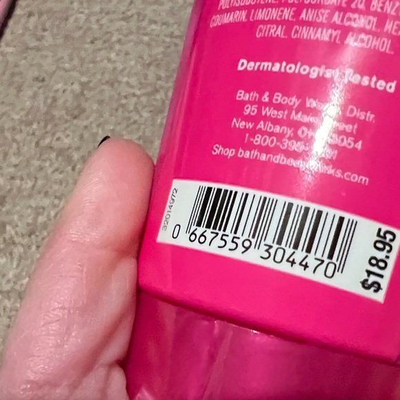 Bath & Body Works Perfect in Pink Ultimate Hydration Body Cream - Picture 3 of 7
